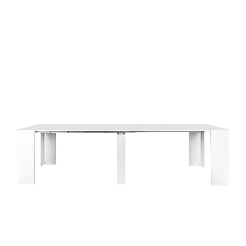 43.30'' Extendable Console Table, White