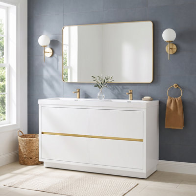 Beira 60" Double Bathroom Vanity
