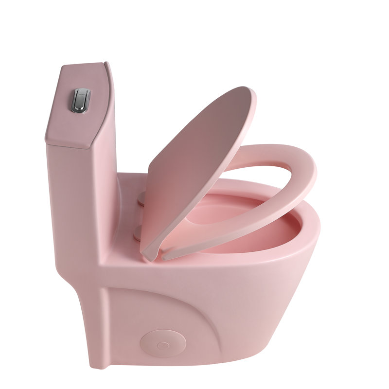 1.1/1.6 GPF Dual-Flush Elongated One-Piece Toilet with Comofrt ADA Seat Height Toilet (Soft Close Seat Included)，4 Colors Option