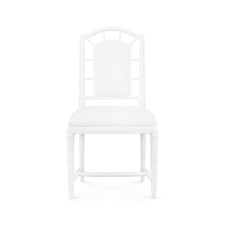 Delia Upholstered Dining Chair, Vanilla