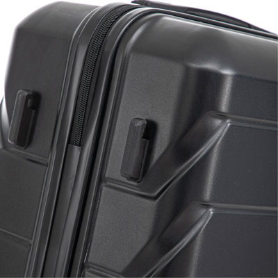 HIFINE TOURIST 20 "/ 24" / 28 "3 pièces / ensemble en valise à roulettes en ABS, couleur assortie, avec serrure à combinaison