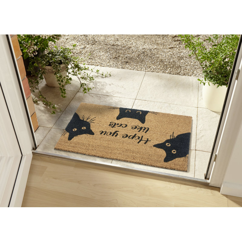 Mix Mats Cat Fan Doormat