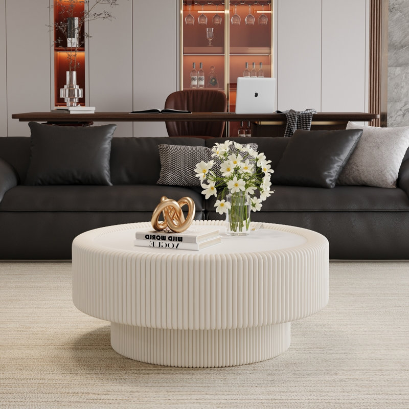 Table basse 31,5 po, White