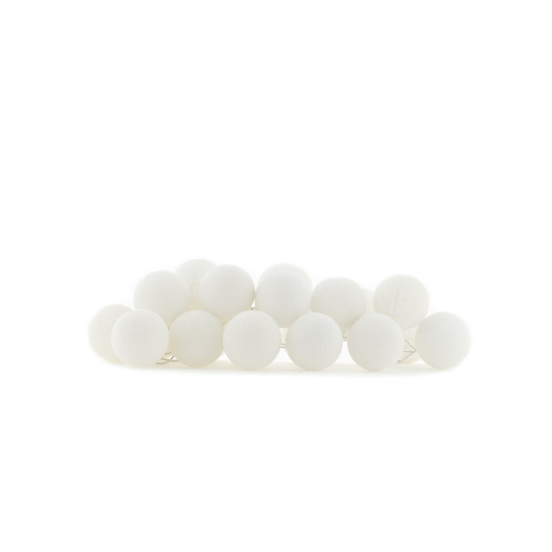 149'' Globe String Lights, White