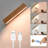 Wall Mounted Bedside Reading Lamps Dimmable,battery Powered Wall Lamp For Bedroom
