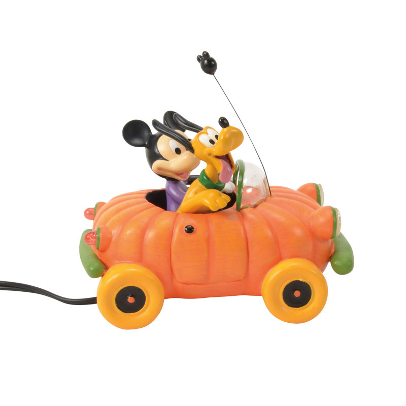 Figurine de service citrouille de Mickey