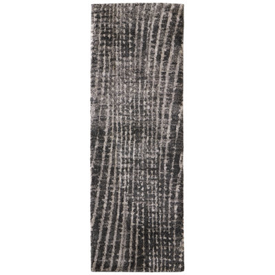 Templas Modern Abstract, Black/Gray/Ivory