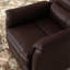 Fauteuil inclinable avec repose-pieds manuel Global Brown-117952485