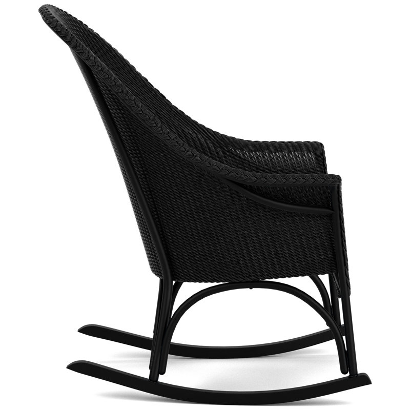 All Seasons Outdoor Rocker Chair, Ebony