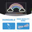 Enseigne néon à DEL 5,9 po Rainbow
