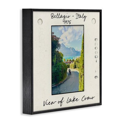 Italy Travel Vintage Photo Framed Giclee, design by Val Rhodes
