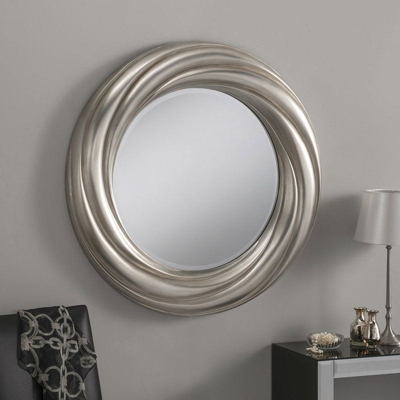 Johna Flat Mirror, Silver
