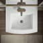 Archer 24" Rectangular Pedestal Bathroom Sink with Widespread Faucet Holes-2005981960-2004881091
