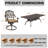 Atreyu 8 - Person Patio Dining Set with Rectangular Table , Cushions Included-196833810
