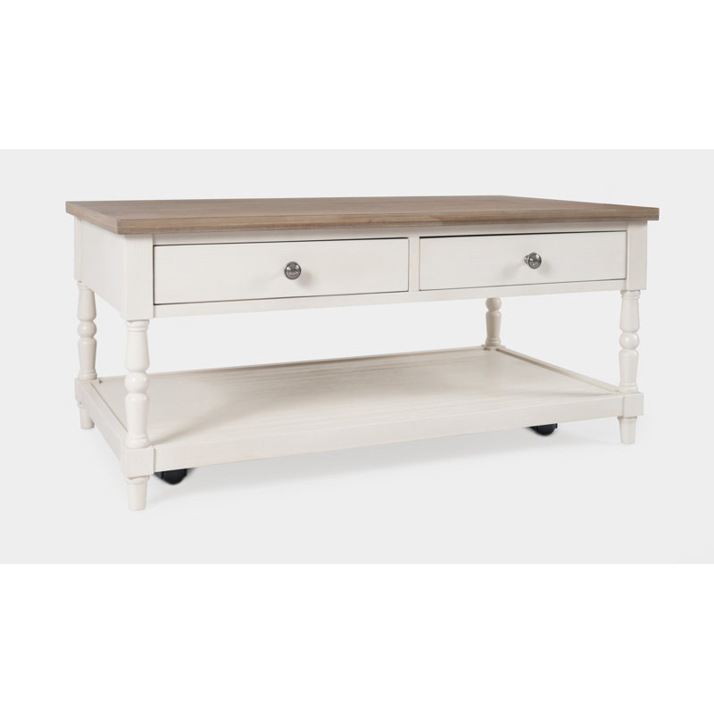 Table basse avec rangement Casmin