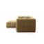 Élégant canapé d'angle, tissu kaki, 118 x 59 x 28,3 pouces | Structure en bois de hêtre et en bois aggloméré, 100% polyester, 28 couches de mousse pour plus de confort | Coussins fixes, nettoyables à sec, parfaits pour le salon et les espaces familiaux-90667795-90667797