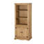 Recdo 170cm H x 75cm W Solid Wood Standard Bookcase-1184399419