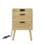Table de chevet en rotin JHX