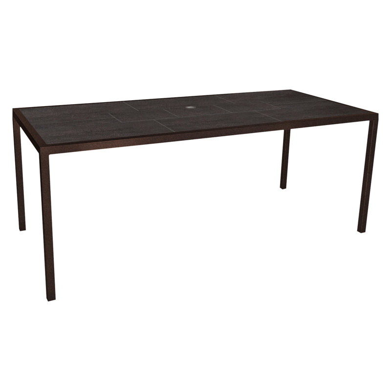Quadra Outdoor Rectangle Dining Table, Copper Creek, Urban Shift