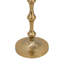 Porte-bougie piédestal - Bronze chaud, décorations perlées, décoration intérieure de style transitionnel-366256373-366256376
