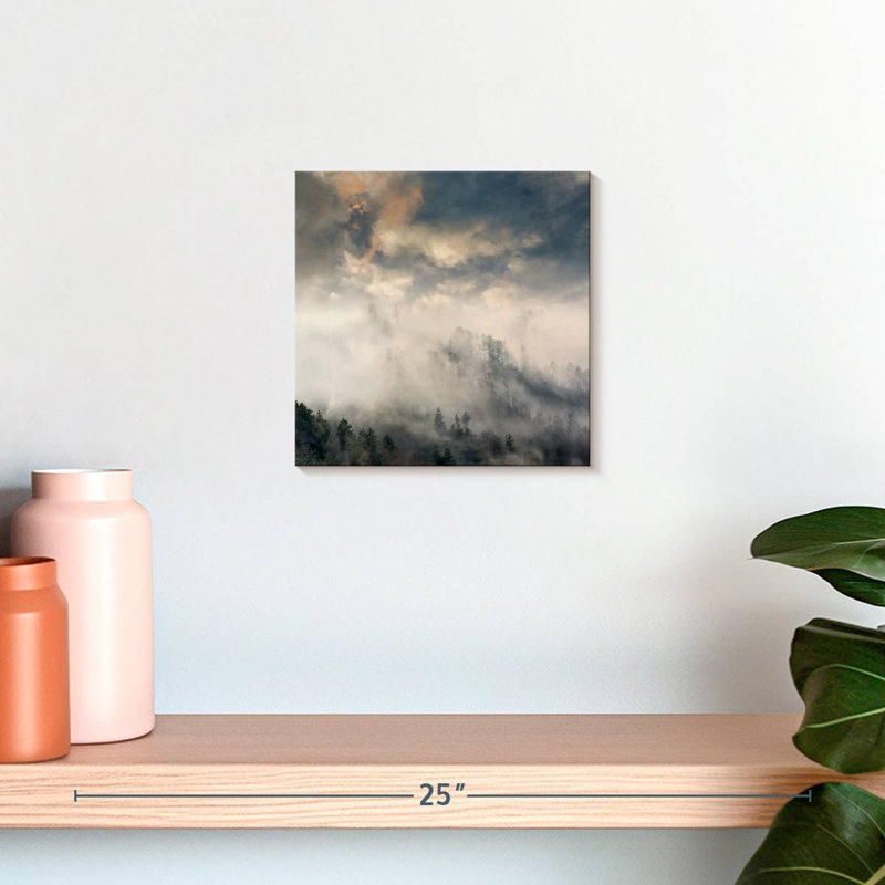 Alvord Morton Overlook Morning Mist, 10" H x 10" W