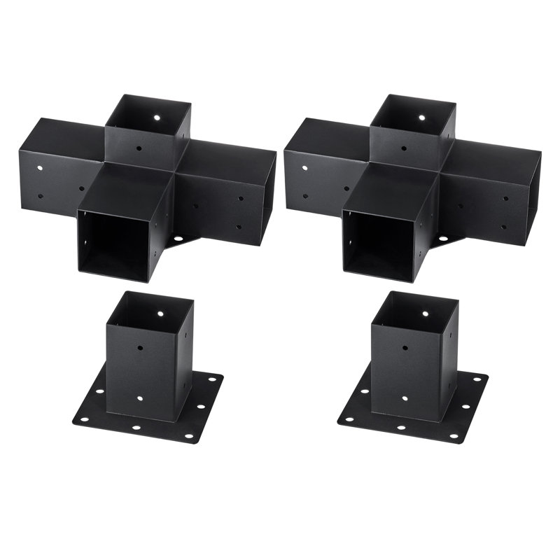Quincaillerie en acier noir Stellweilan Tessberg, H 9 po x l 29 po x P 16 po