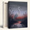 «Egret Sunset», reproduction d'art sur toile, ensemble de 1