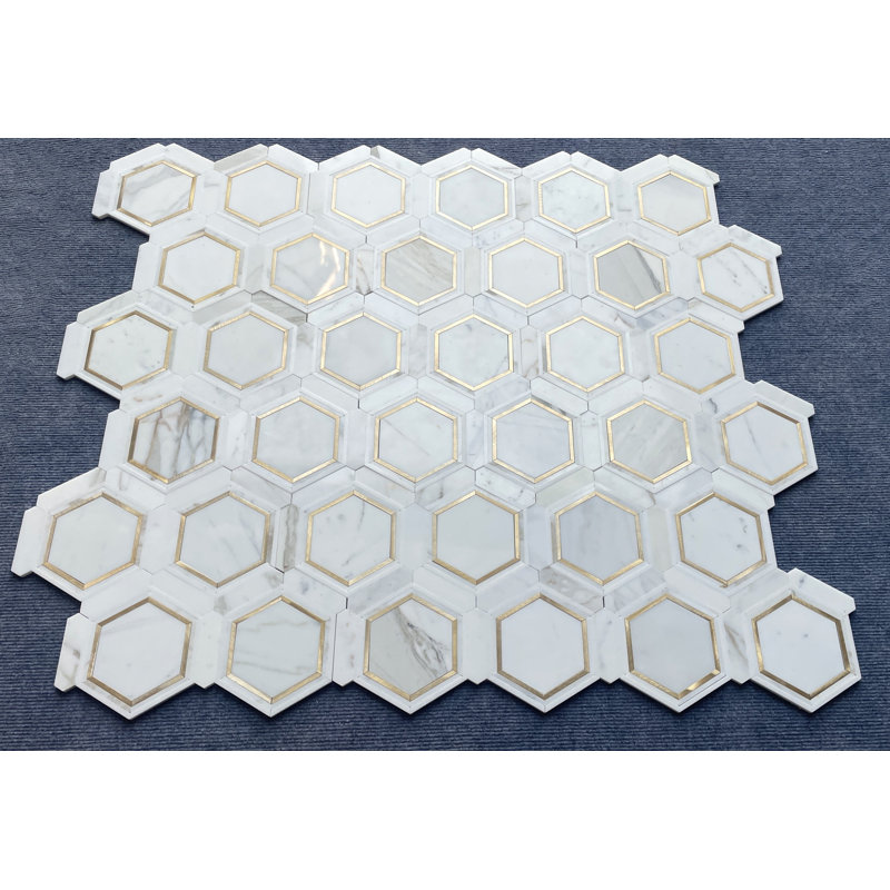 Honeycomb Mosaic Wall & Floor Tile