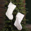 Chaussette de Noël blanche