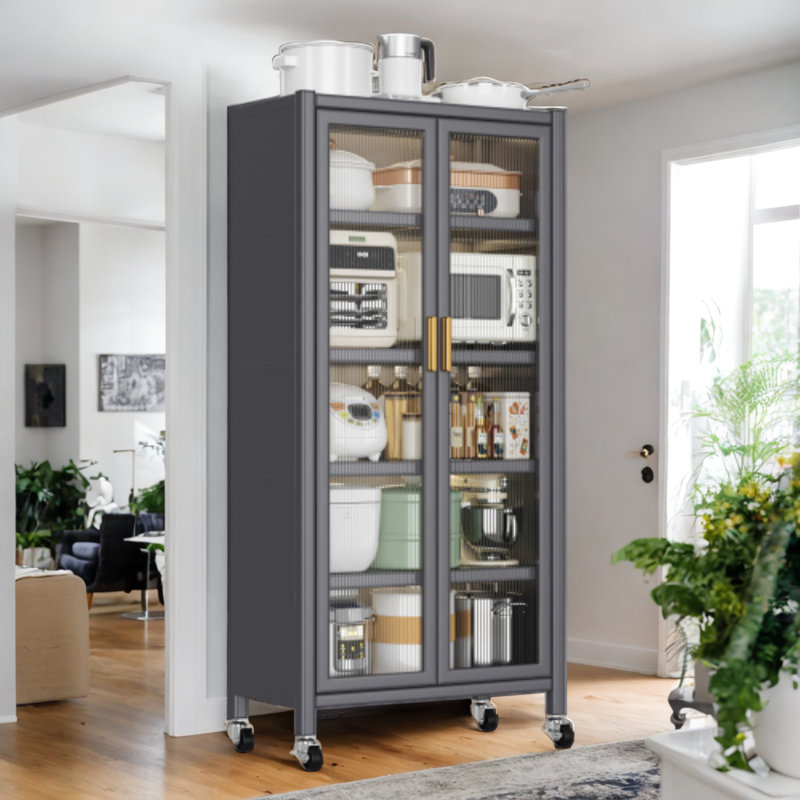 Ghali Dining Cabinet, Gray