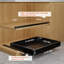 Lot de 2 tiroirs coulissants extensibles, noir.-1813078657-1821105943