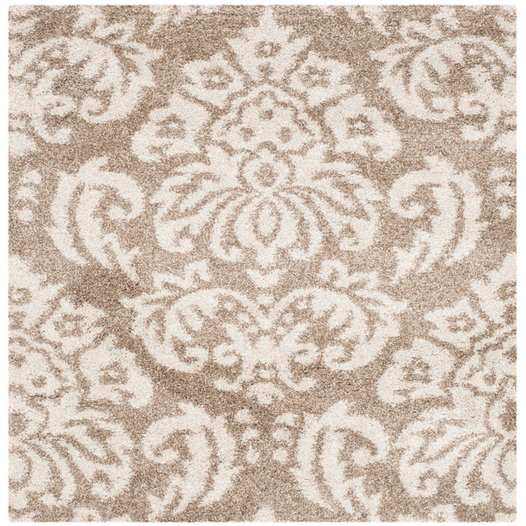 Ellyona Shag Performance Damask Rug
