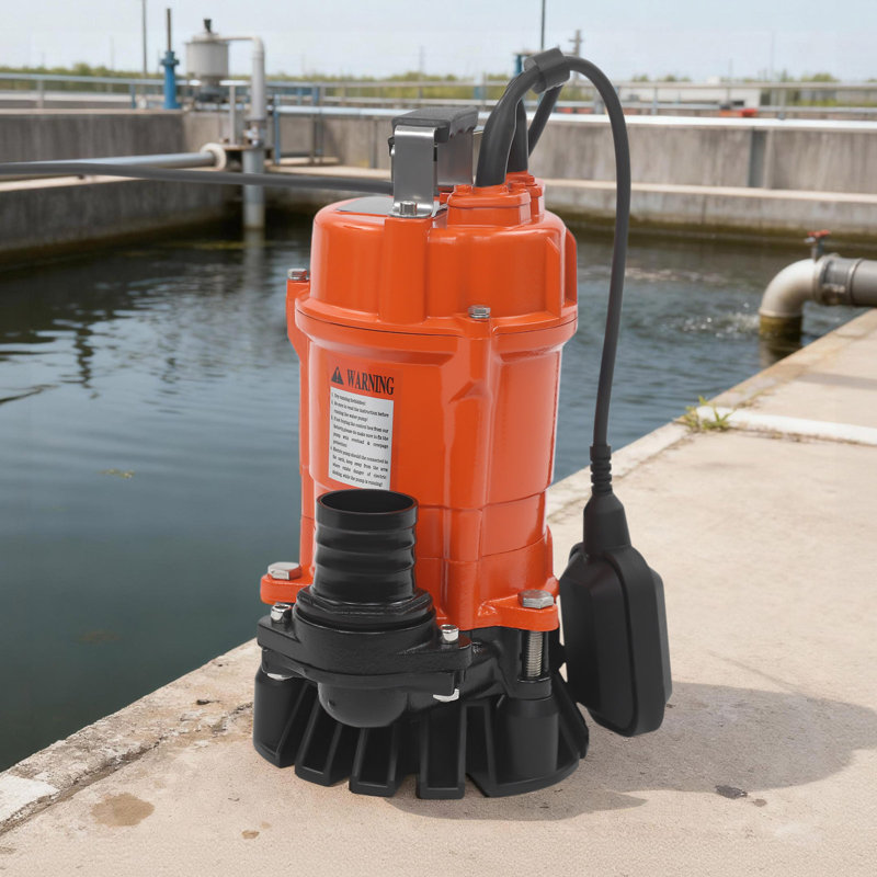 Pompe 550W pour eaux d'égout / effluents, pompe de construction, Naturel, 550 watts