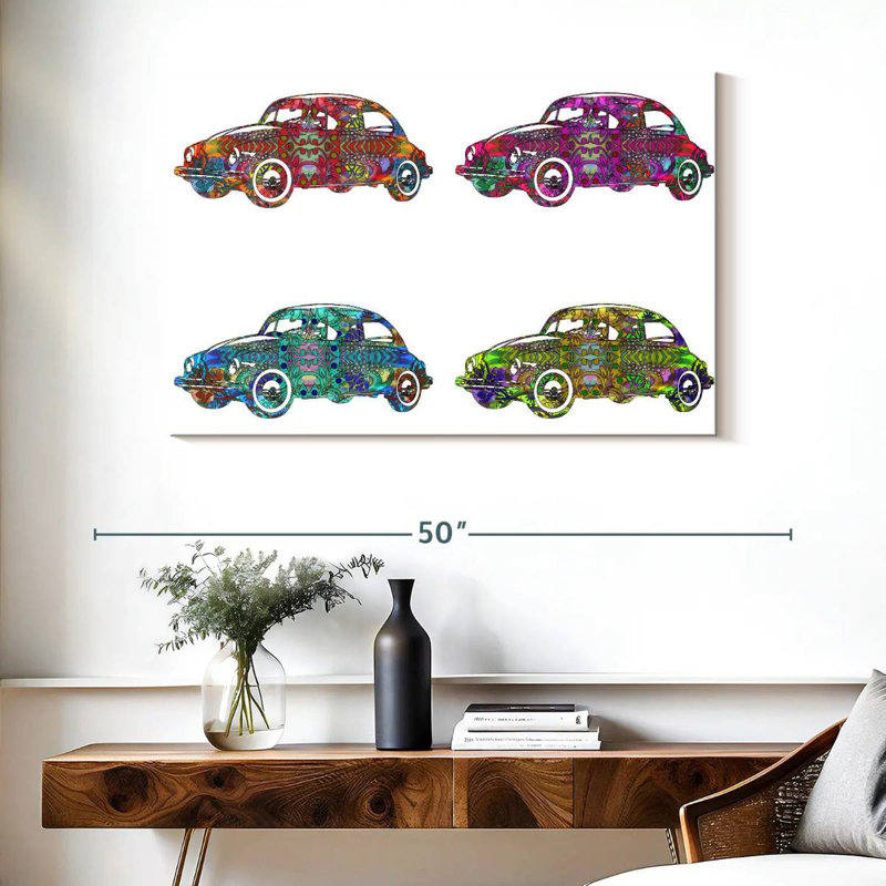 Mehar 4 VWv¢s, 26" H x 39" W