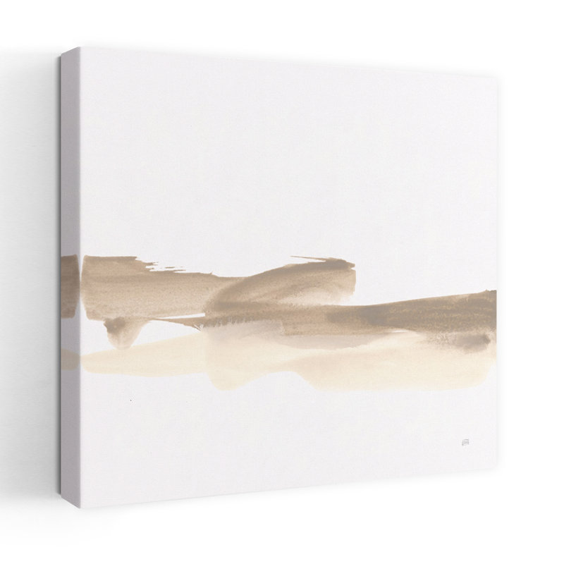 Simple Stroke III, art contemporain abstrait, H 18 po x l 18 po