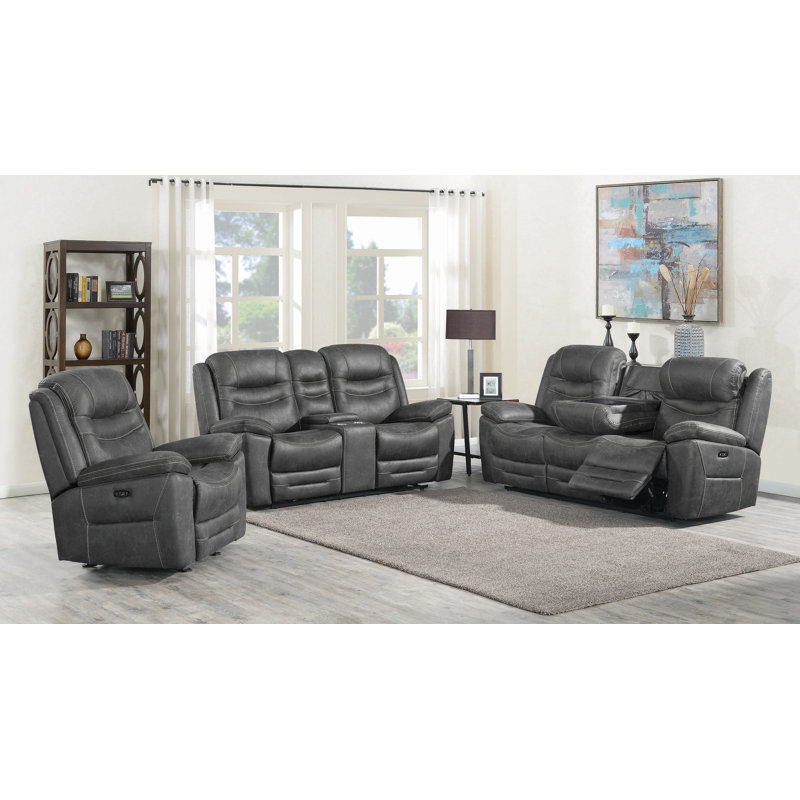Causeuse de cinéma maison Winovich, Gris foncé