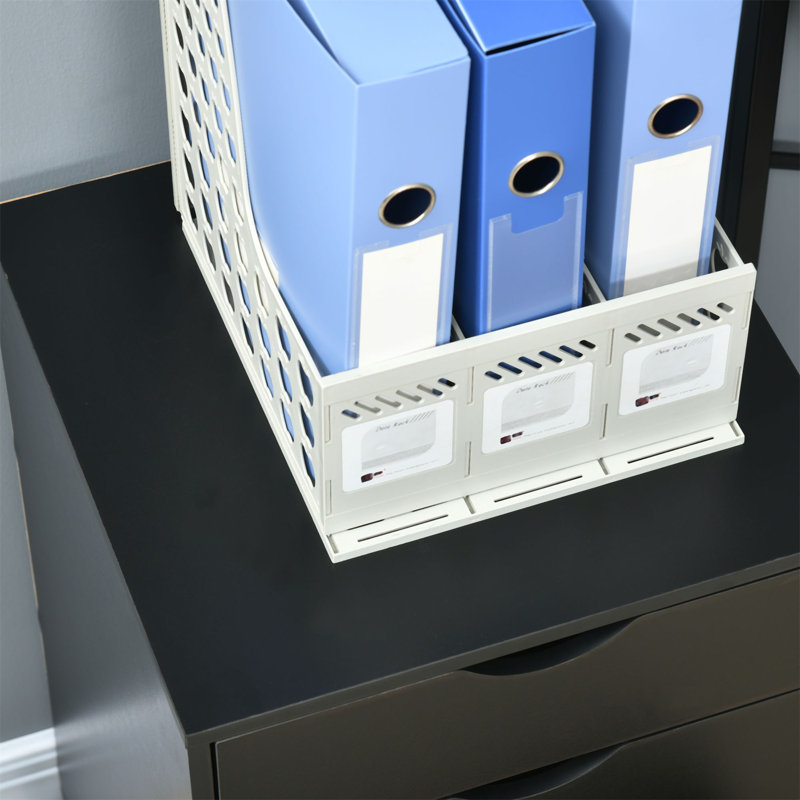 40 cm W 5 -Drawer Filing Cabinet, Black
