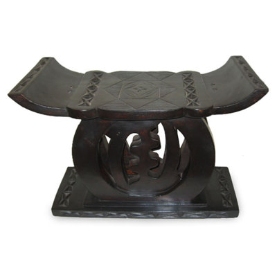 Firdosh Solid Wood Accent Stool