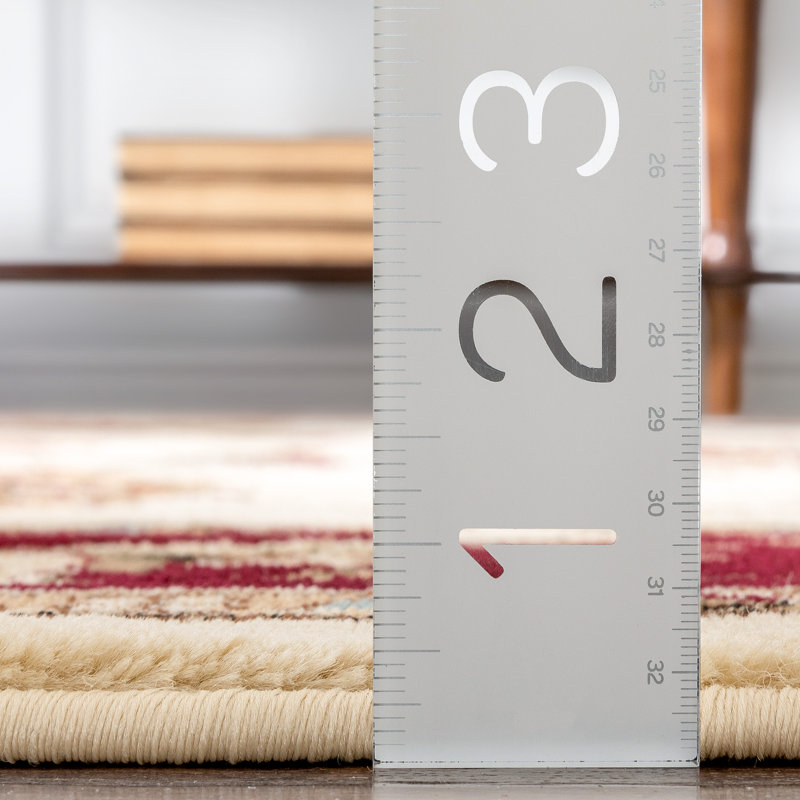 Cool Oriental Synthetic Area Rug, Rectangle 67 x 120cm