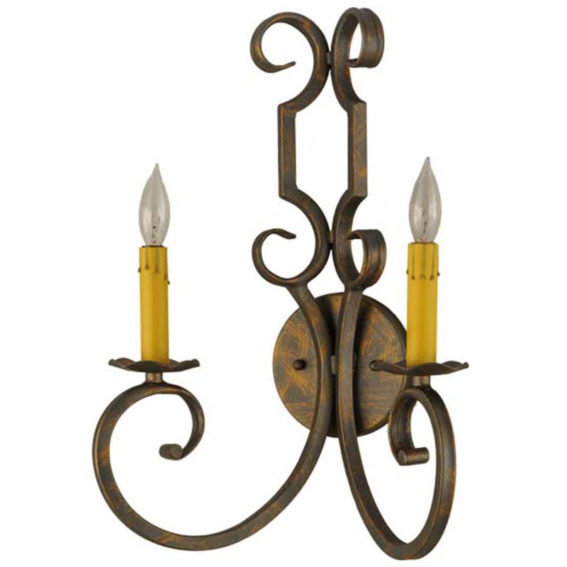 Carlo 2 - Light Candle Wall Light