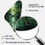 «Ruell Solitude In Forest Of Emerald II - Forest», horloge murale asymétrique-1313741296