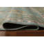 Turquoise Blue Floral Oushak Vegetable Dye Area Rug 8x10