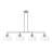 Gorsuch 4 - Light Dimmable Kitchen Island Linear Chandelier-899508772