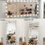 Miroir à DEL complet 72 po x 36 po - aluminium argenté, 3 modes de couleur, rouille, pour divers espaces, miroir de grande longueur, 72 po x 36 po, Scénario