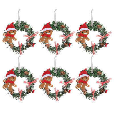 Handcrafted Faux 5.9'' Wreath