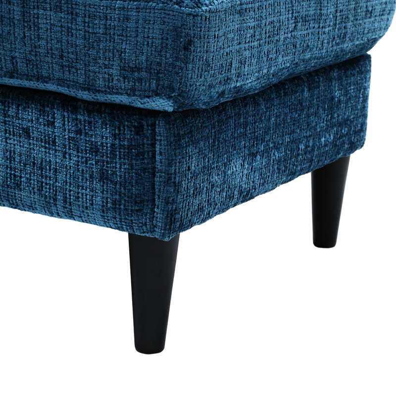 Canapé modulaire en chenille avec rangement et coussins confortables pour la maison 3