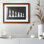 Starting Line Up II - Matted and Framed Under Acrylic Glass, Large Living Room Wall Art