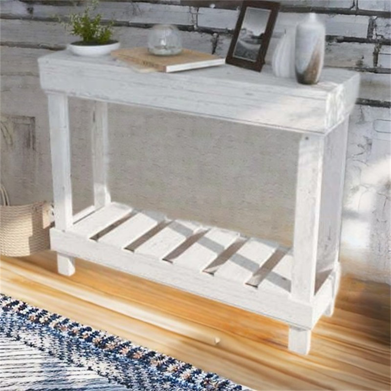 Console Yonatal 35,5, Blanc, Blanc