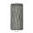 32x15x31" Maggie Galvanized Tray Table Accent Table