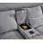 Modern Sectional Sofa Couch With Console-1314128685